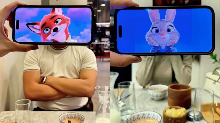 Sau khi chụp ảnh, nhiều cặp đôi sử dụng tấm hình này để làm hình nền đôi 