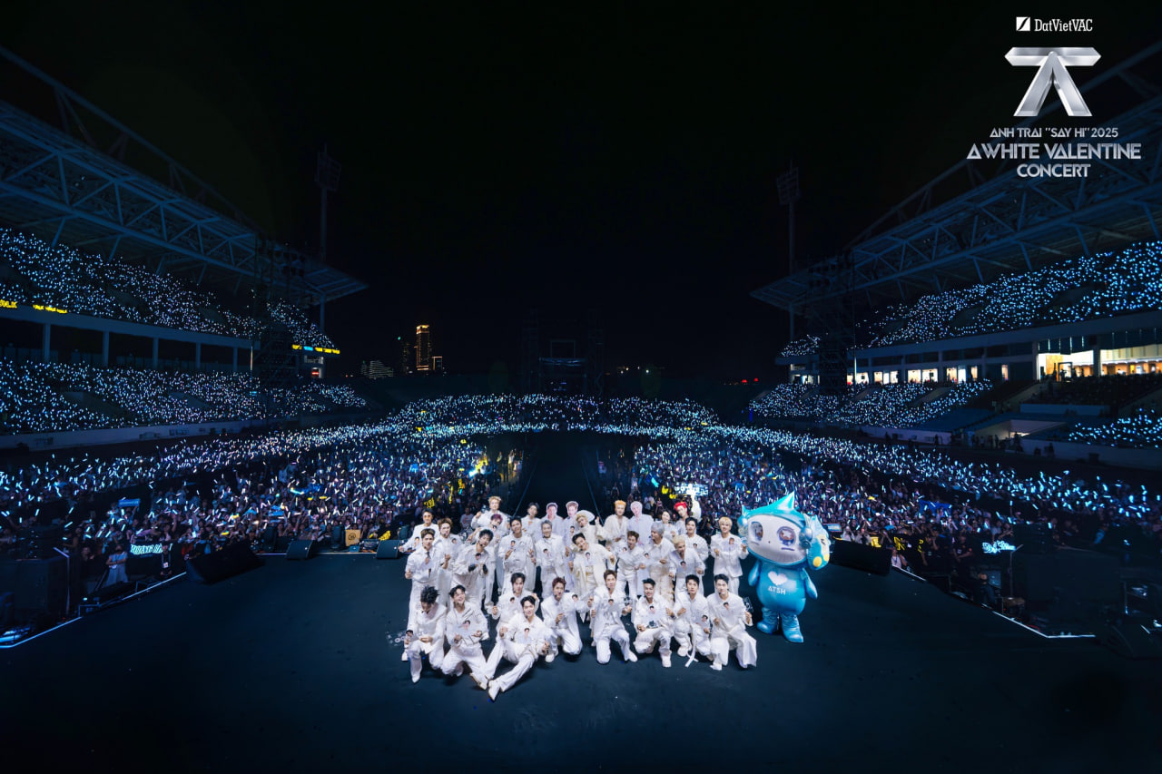 Concert Day 2 của Anh Trai Say Hi 2025 tiếp tục ghi điểm nhờ khâu tổ chức chuyên nghiệp và chuỗi tiết mục được đầu tư hoành tráng, mãn nhãn mãn nhĩ (Ảnh: Anh Trai Say Hi)