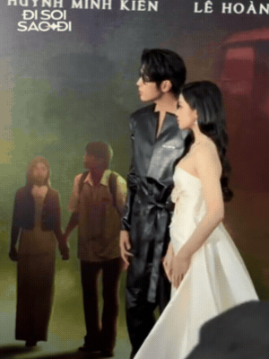 Minh Kiên đang vui bỗng dưng gượng gạo, tắt nụ cười 