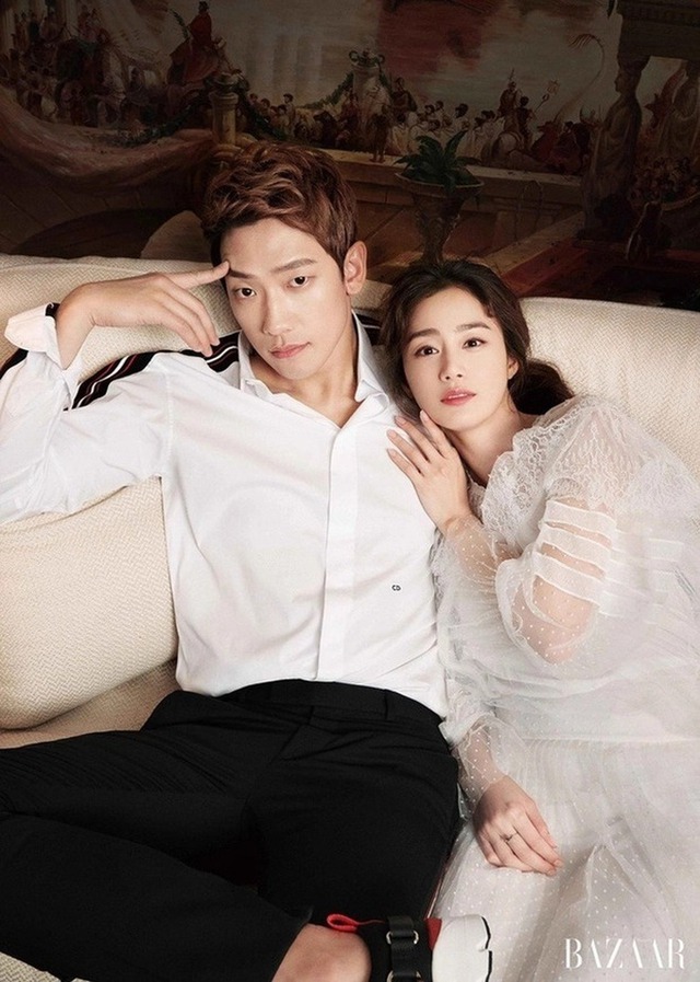 Bi Rain - Kim Tae Hee nhiều lần dành những lời ngọt ngào để chia sẻ về đối phương trên truyền hình. Ảnh: X