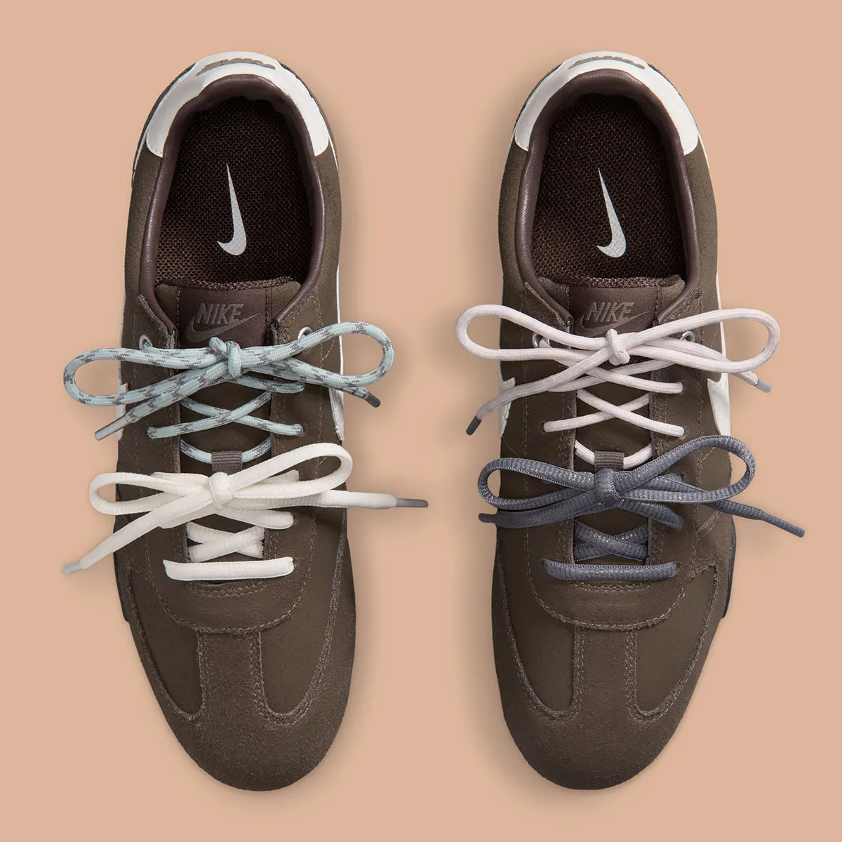 Chất liệu da lộn... (Ảnh Nike).