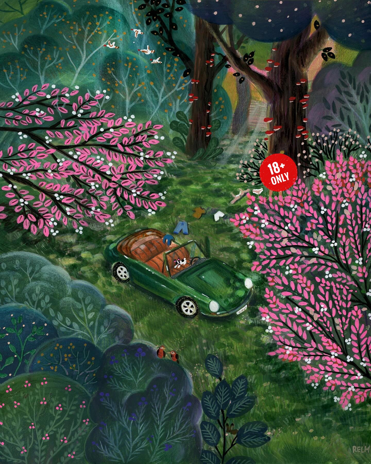 Xuất hiện trend lan truyền bộ tranh 18+ bằng câu hỏi “chữa lành”: Biến tướng nguy hiểm, chê rất mạnh!