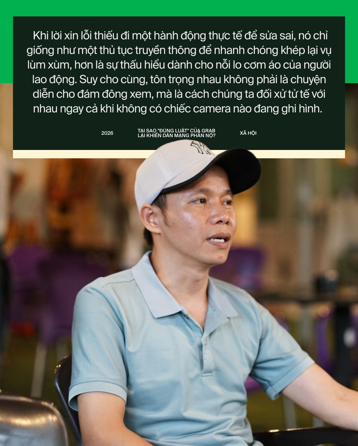 Vụ nhạc sĩ Minh Khang chửi tục và Grab xử lí 