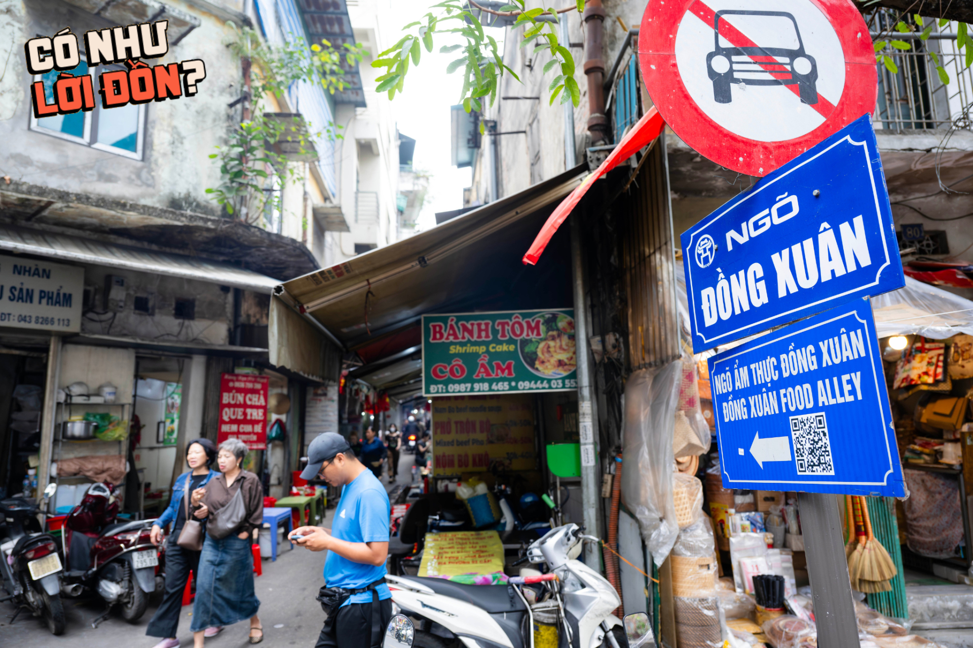 Ăn thử bát bún riêu 80k gây xôn xao chợ Đồng Xuân: Topping ê hề ăn kèm nước sấu ngâm có ngon như lời đồn?