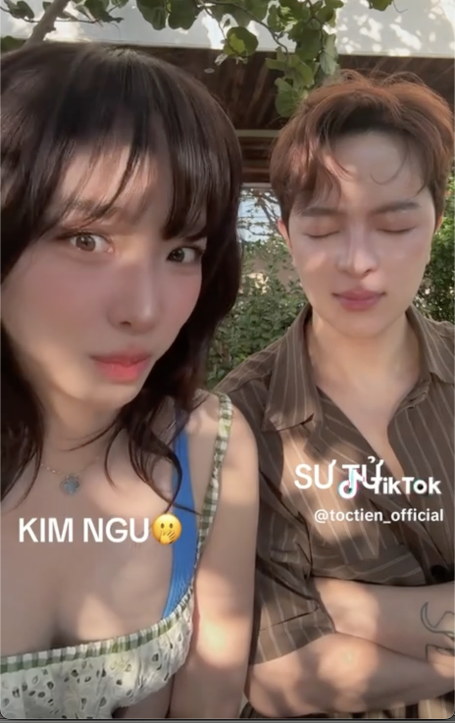 Tóc Tiên mở mắt thể hiện sự đồng cảm khi nghe đến câu 