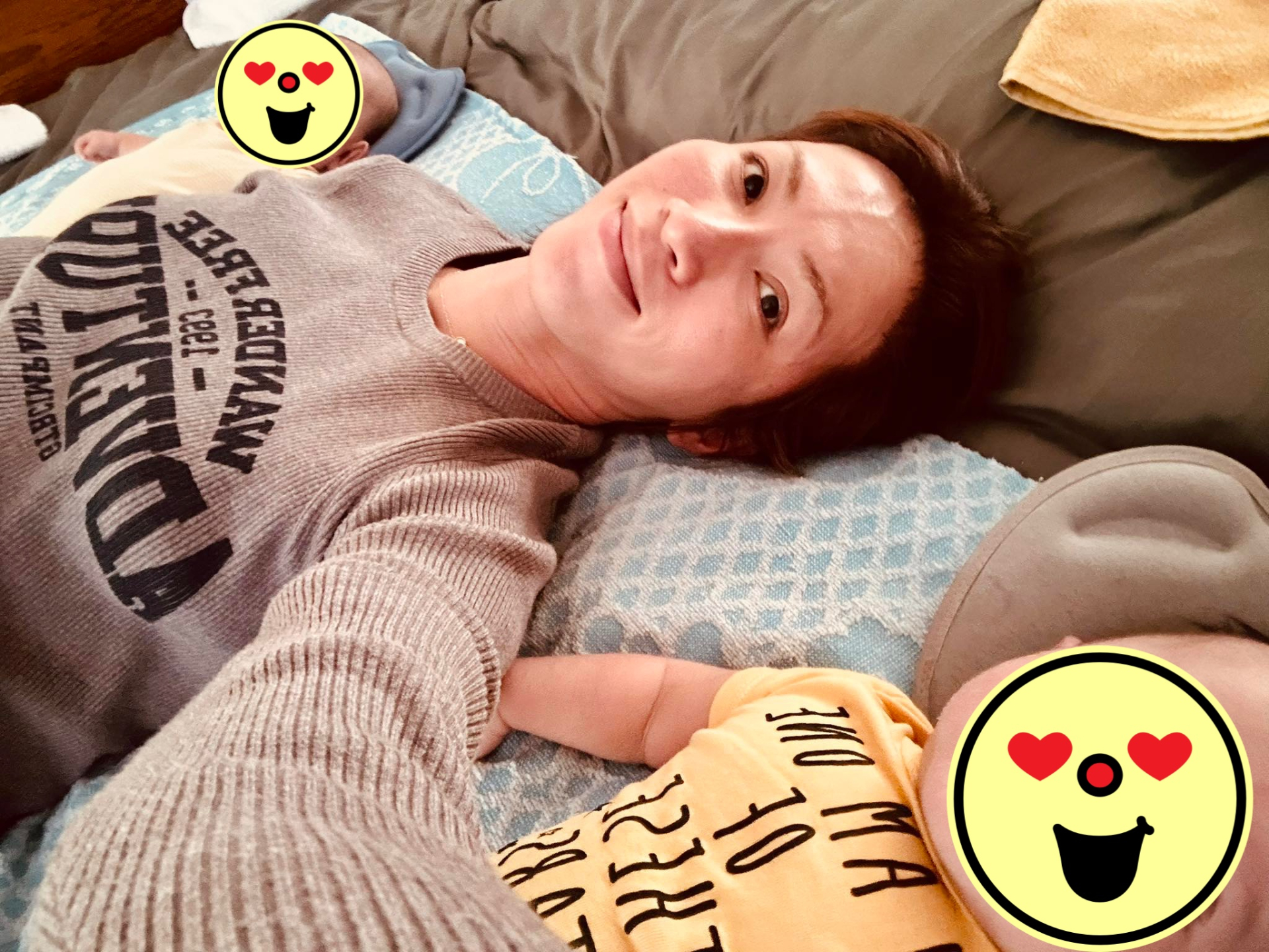 Lộ Lộ cho biết từ khi sang nước ngoài, cô chỉ ở nhà chăm sóc 2 con, khó khăn trong giao tiếp nên chưa thể ra ngoài (ảnh: FBNV)