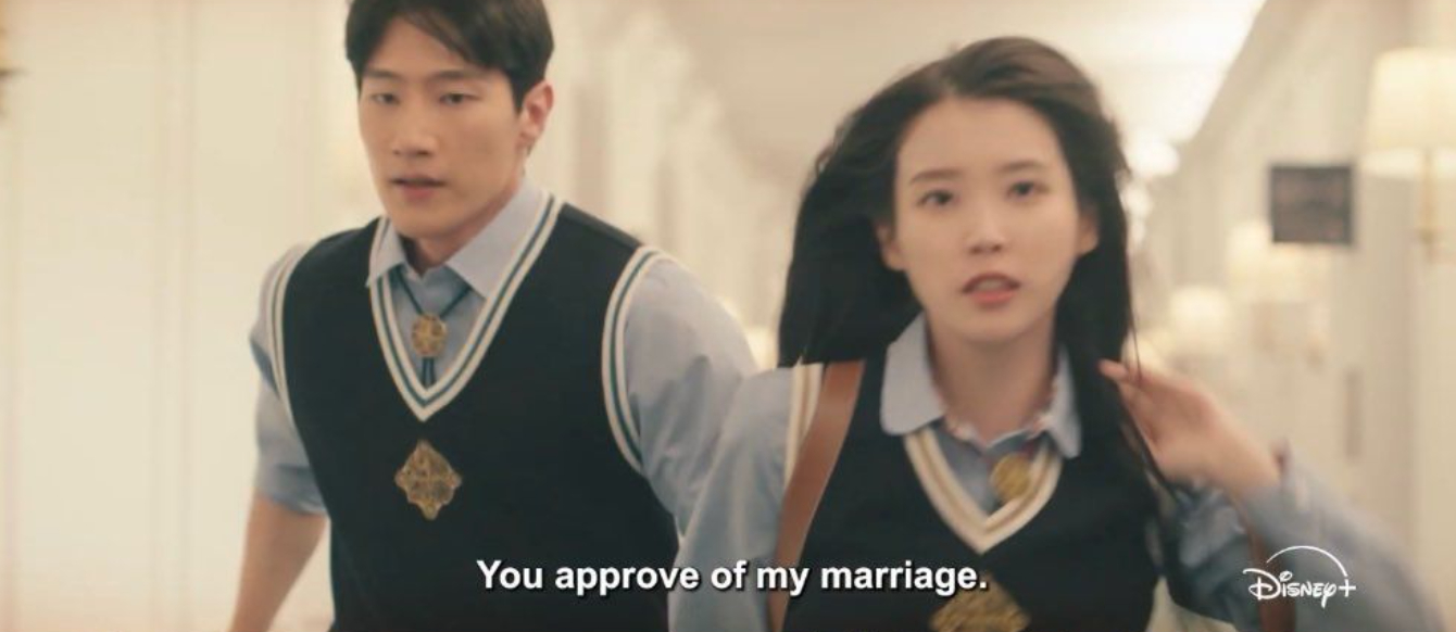 IU thì khán giả có thể miễn cưỡng chấp nhận nhưng Noh Sang Hyun thì thực sự quán già để đóng học sinh