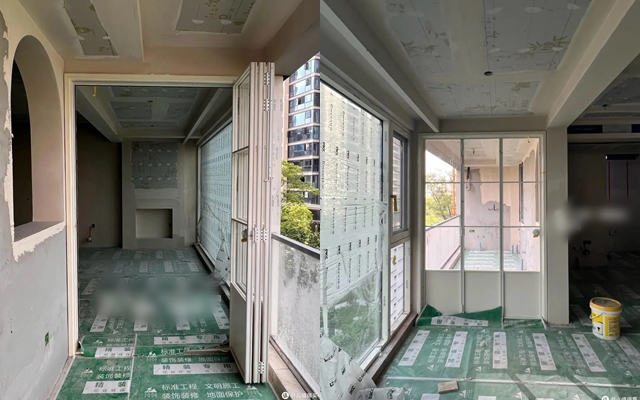 Ban công trước...