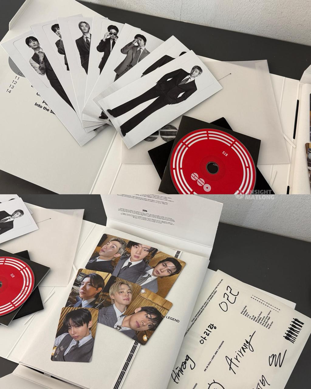 Hình ảnh trên đường sang Hàn Quốc và album mới nhất của BTS từ tay bạn Thành Vinh (Ảnh: Thành Vinh)