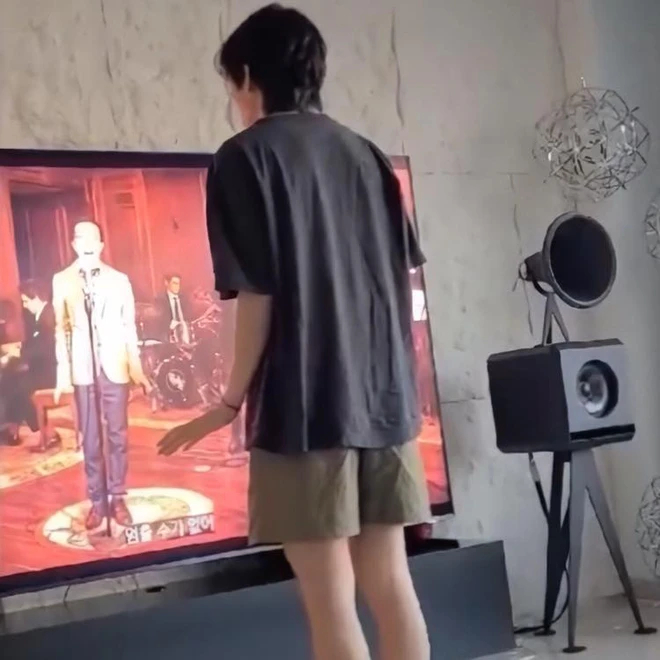 Phòng ngủ của V