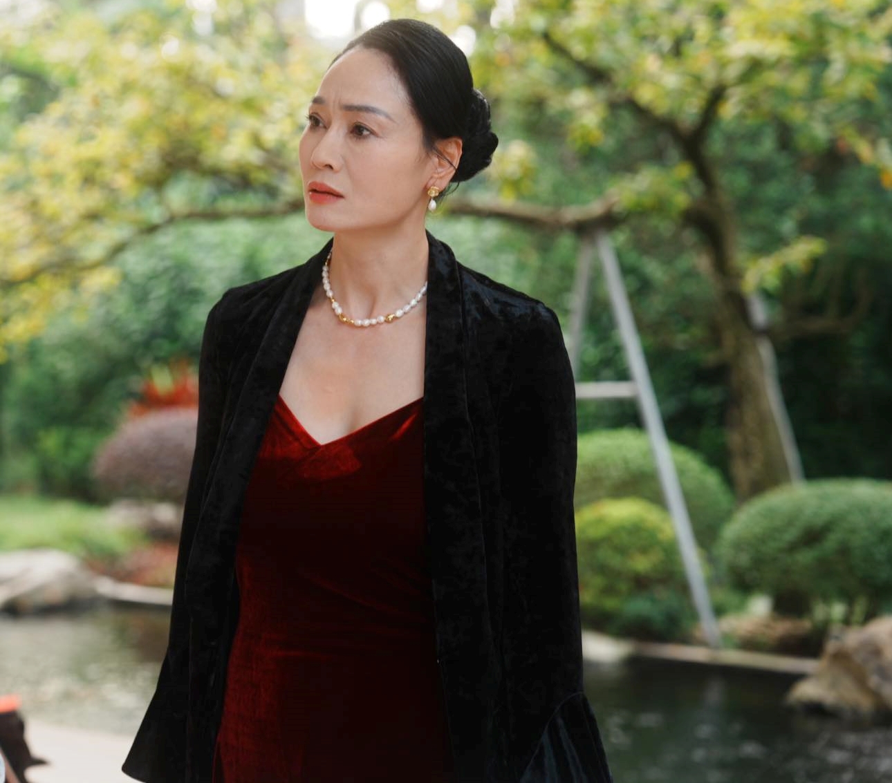 Quách Thu Phương đóng vai bà mẹ bạn trai khó tính luôn soi mói nữ chính