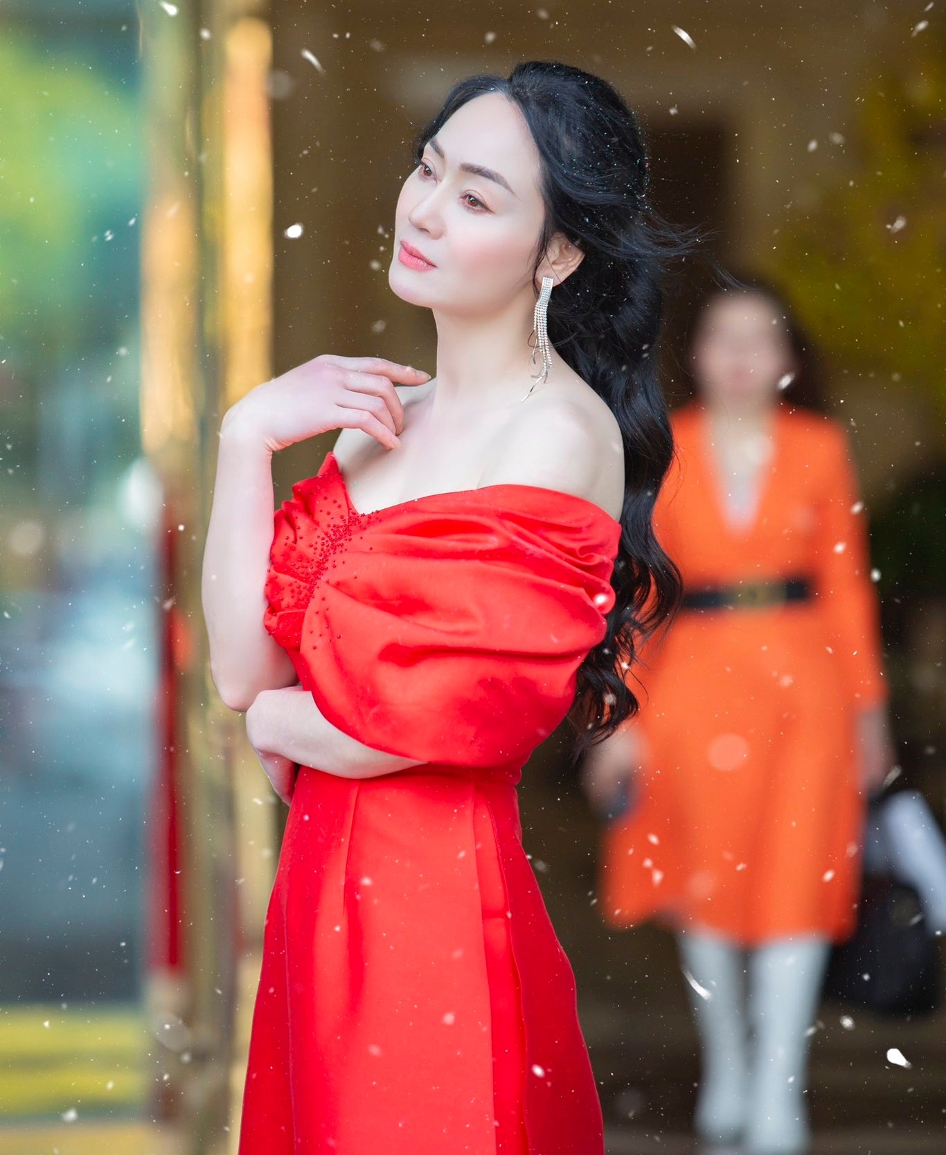 Có lẽ nhờ sự thoải mái trong tinh thần và tính kỷ luật trong việc tập luyện nên Quách Thu Phương trẻ mãi không già