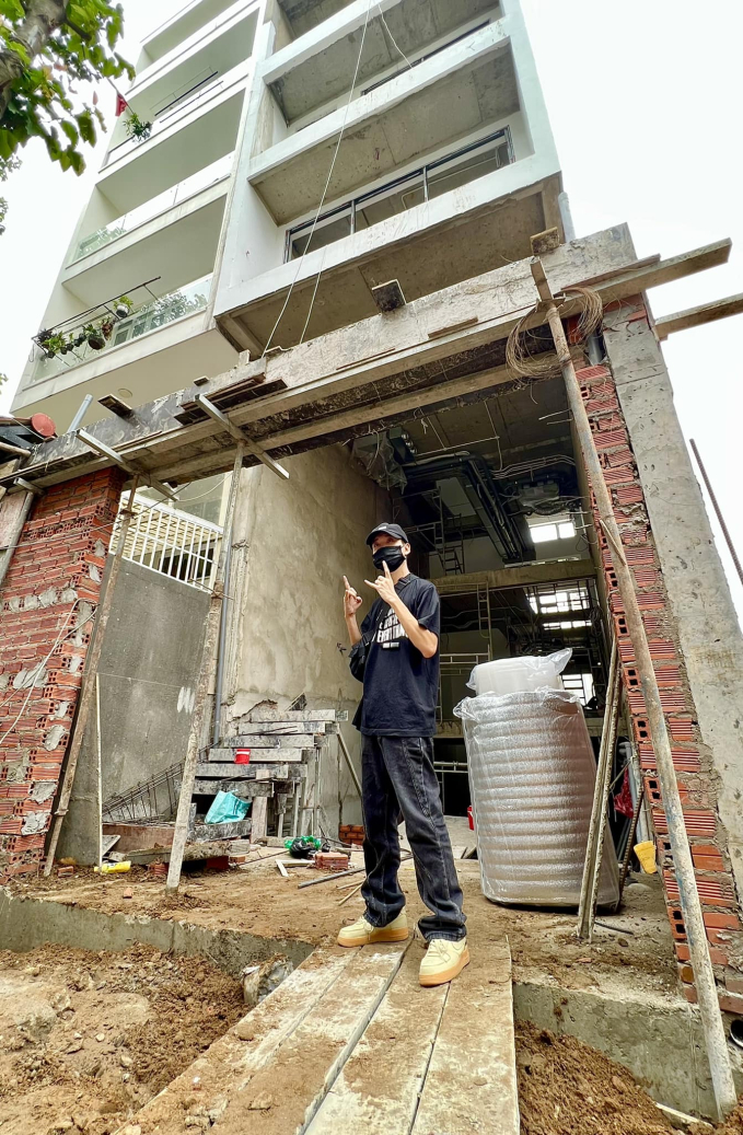 Căn biệt thự của JustaTee và Trâm Anh được khởi công vào năm 2022