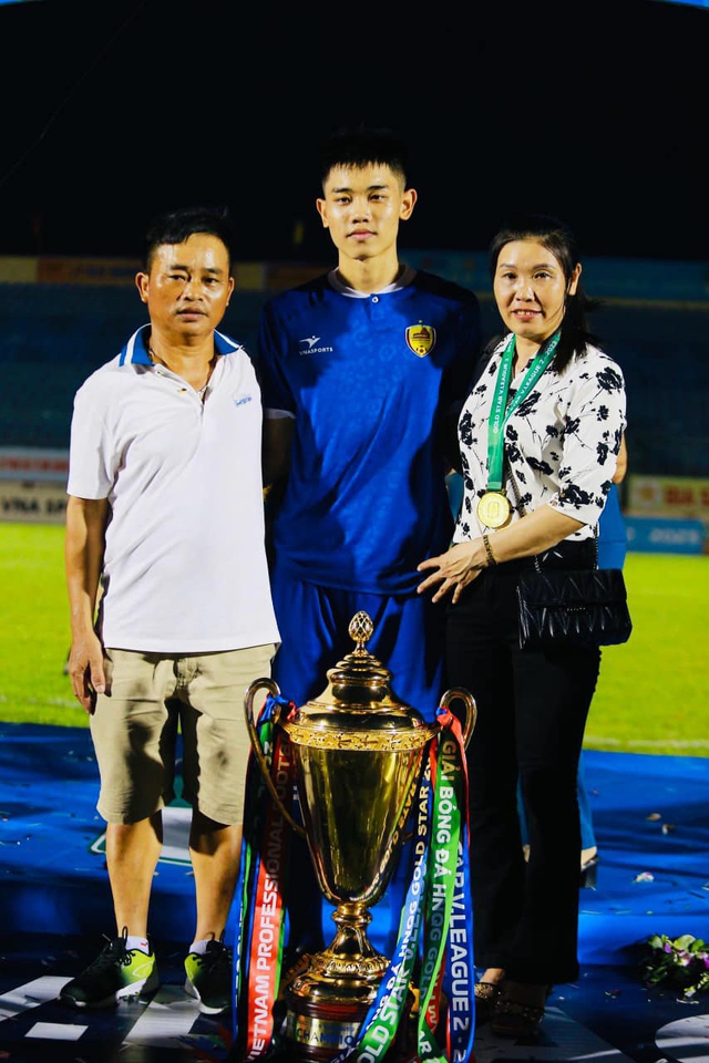 Gia đình luôn đồng hành, ủng hộ Đình Bắc theo đuổi đam mê.