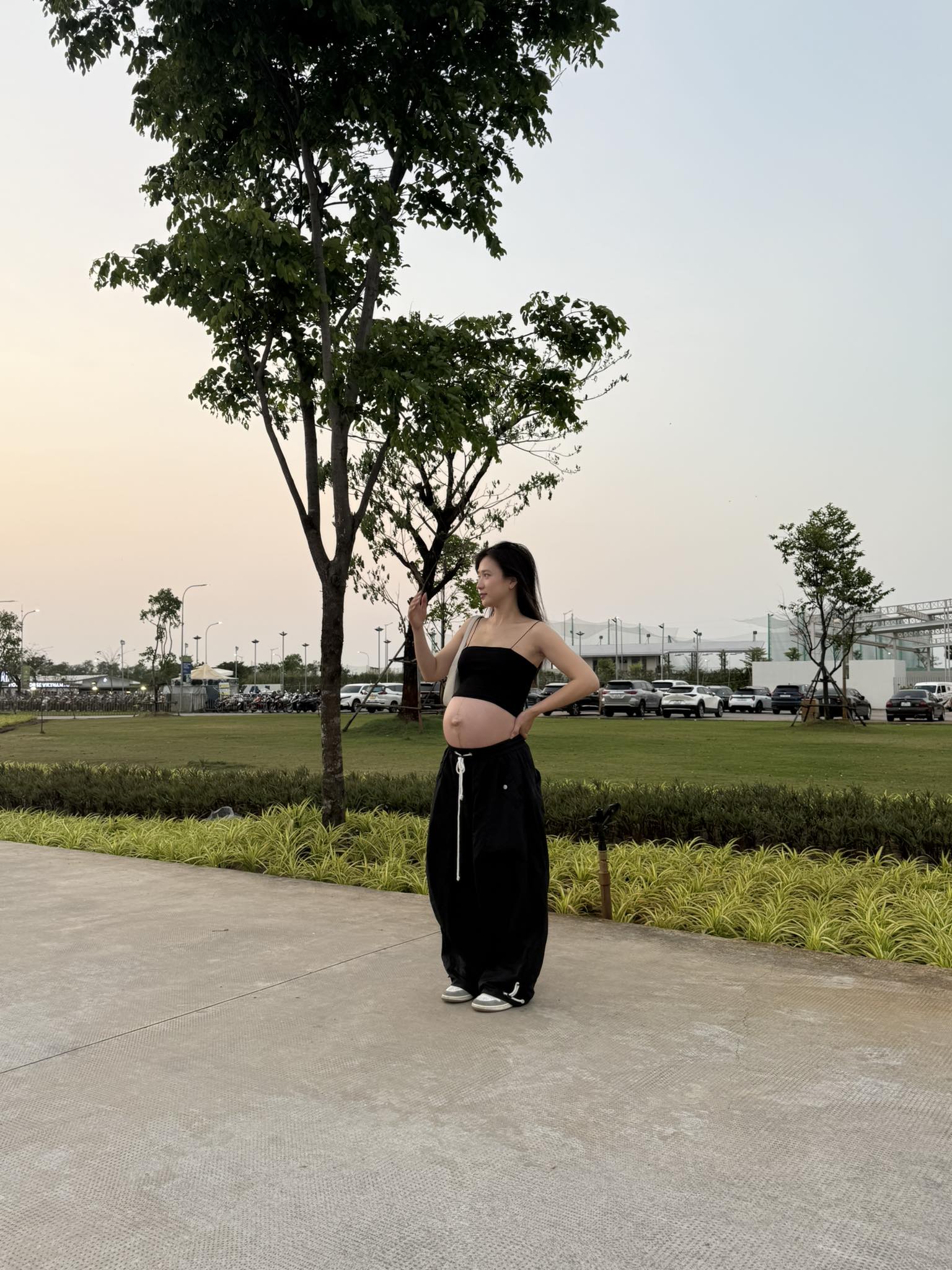 1 tuần trước, Trâm Anh xác nhận đã nhập hội mẹ bỉm sau sinh 