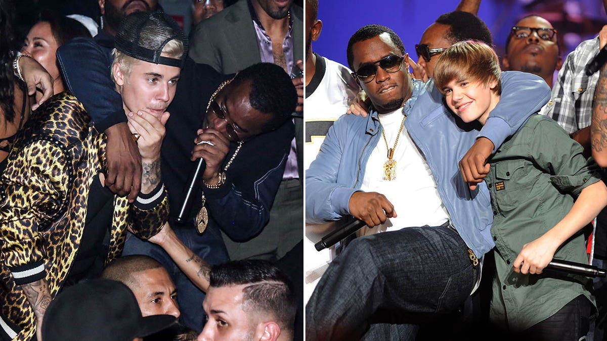 Nhiều người đồn đoán Justin Bieber - Usher xa cách vì chuyện của Diddy. Ảnh: TMZ