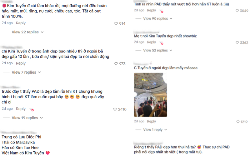 Netizen tranh luận xem Kim Tuyến hay Phương Anh Đào mới là người đẹp nhất showbiz Việt hiện nay.