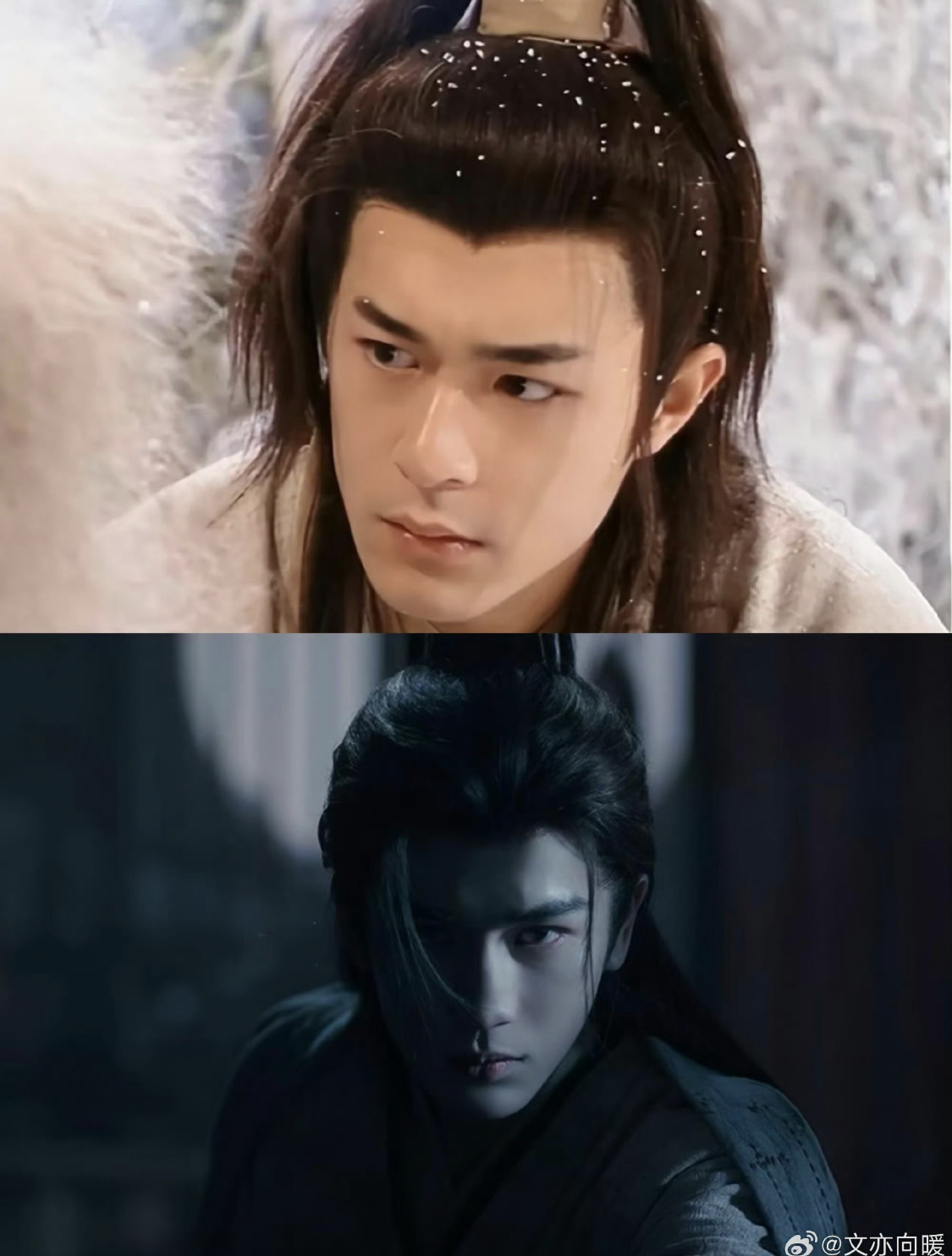 Netizen thậm chí còn mỉa mai: Trương Lăng Hách chỉ hơn Cổ Thiên Lạc mỗi nếp nhăn