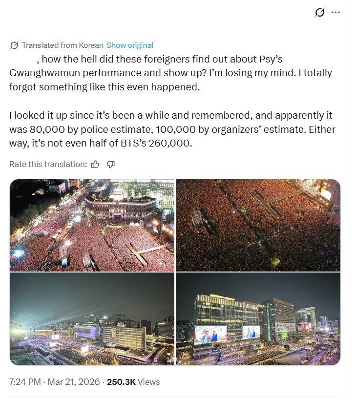 Sự ảo tưởng của HYBE và con số 260.000 người khiến BTS bị chế giễu