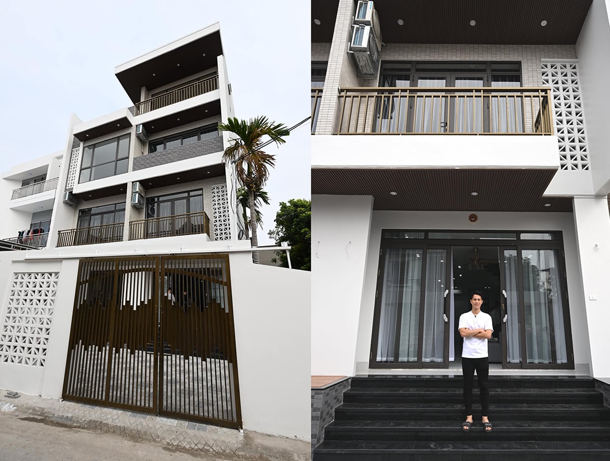 Căn nhà 4 tầng ở Hà Nội mà Đình Trọng dành tặng cho bố mẹ