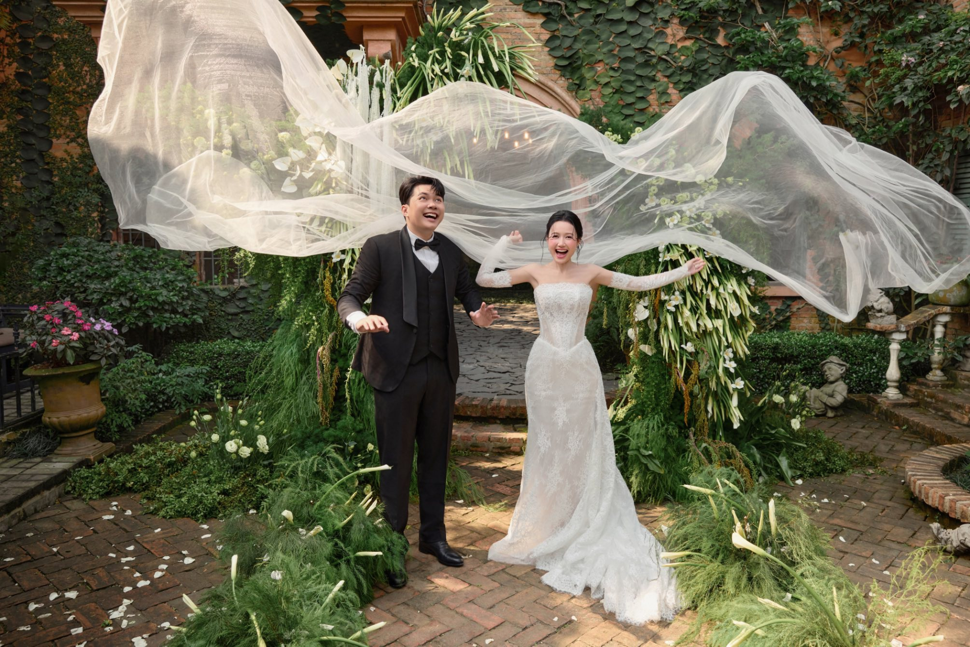   Cặp đôi sẽ tổ chức đám cưới vào cuối tuần này. Ảnh: FBNV  