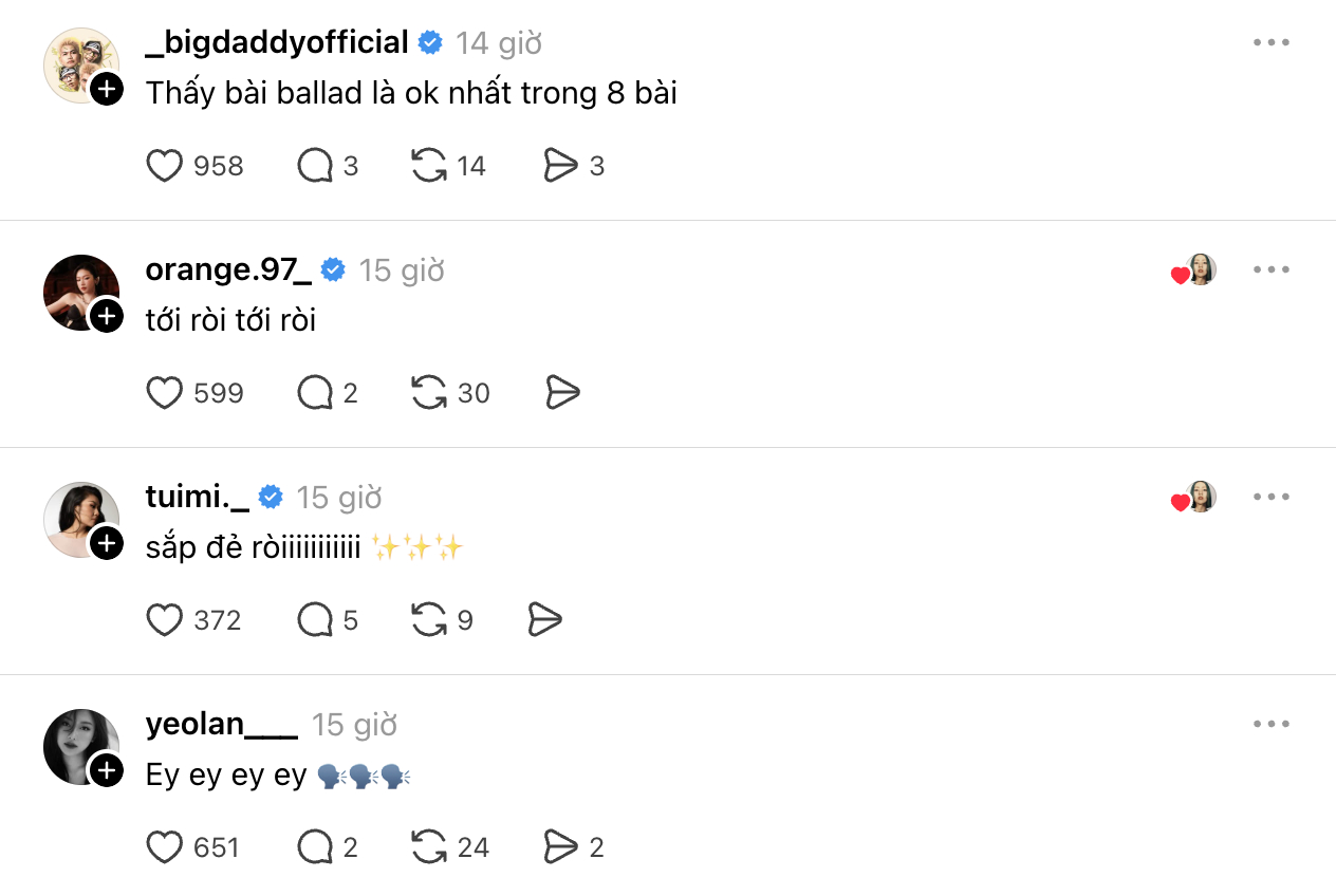 Các đồng nghiệp thân thiết chúc mừng Quỳnh Anh Shyn  