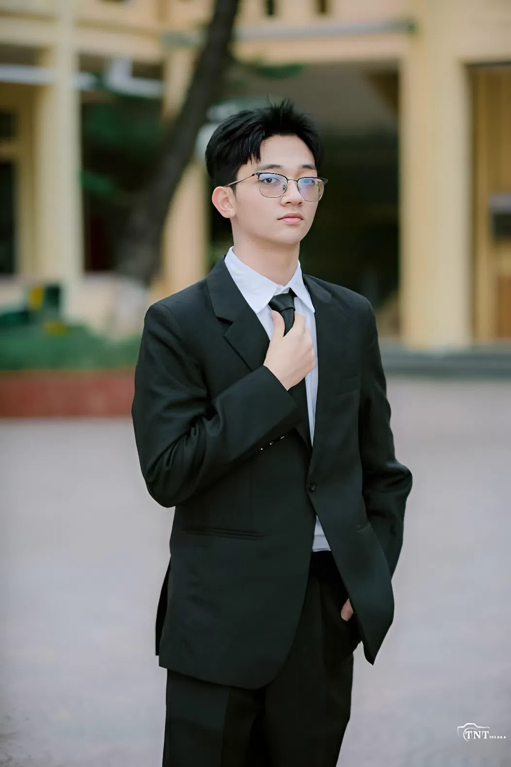  Em Nguyễn Tuấn Đạt, học sinh lớp 12A1, Trường THPT Vĩnh Bảo (Hải Phòng) là thủ khoa của kỳ thi Đánh giá tư duy đợt 2 năm 2026. (Ảnh: Trường THPT Vĩnh Bảo - Hải Phòng)