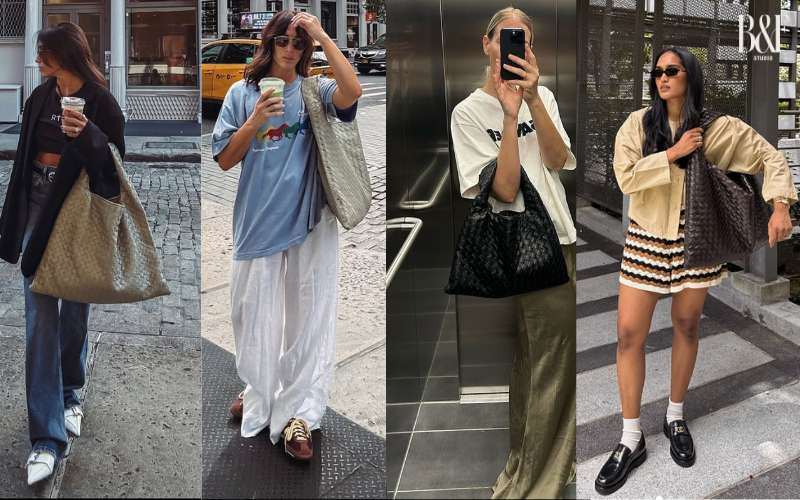 Túi Hop mang vẻ quiet luxury hiện đại, tinh tế. Ảnh: Instagram.
