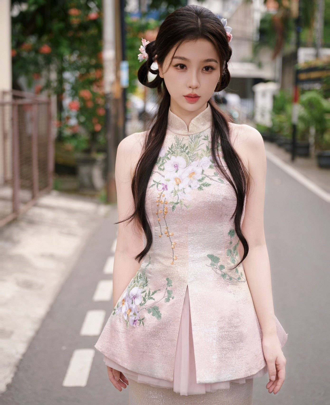 Ngu Thư Hân trốn tránh sóng gió trong phim trường nhưng dự án không biết khi nào mới được lên sóng