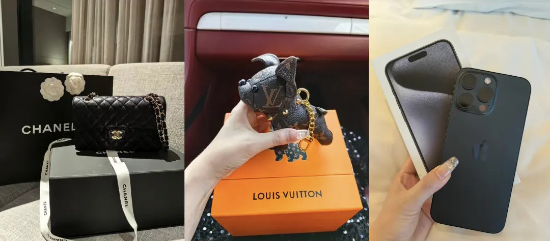 Loạt ảnh khoe hàng hiệu của cô