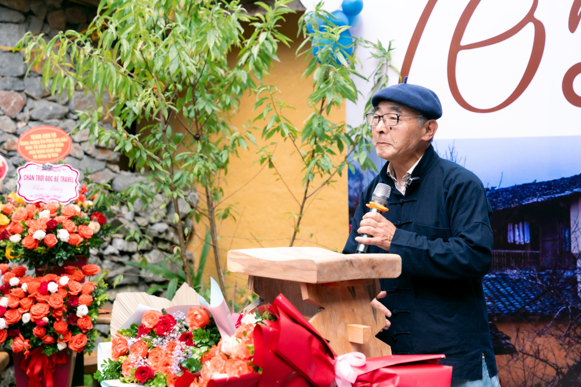 Ông Yasushi Ogura là người đã đầu tư cho Cafe Cực Bắc