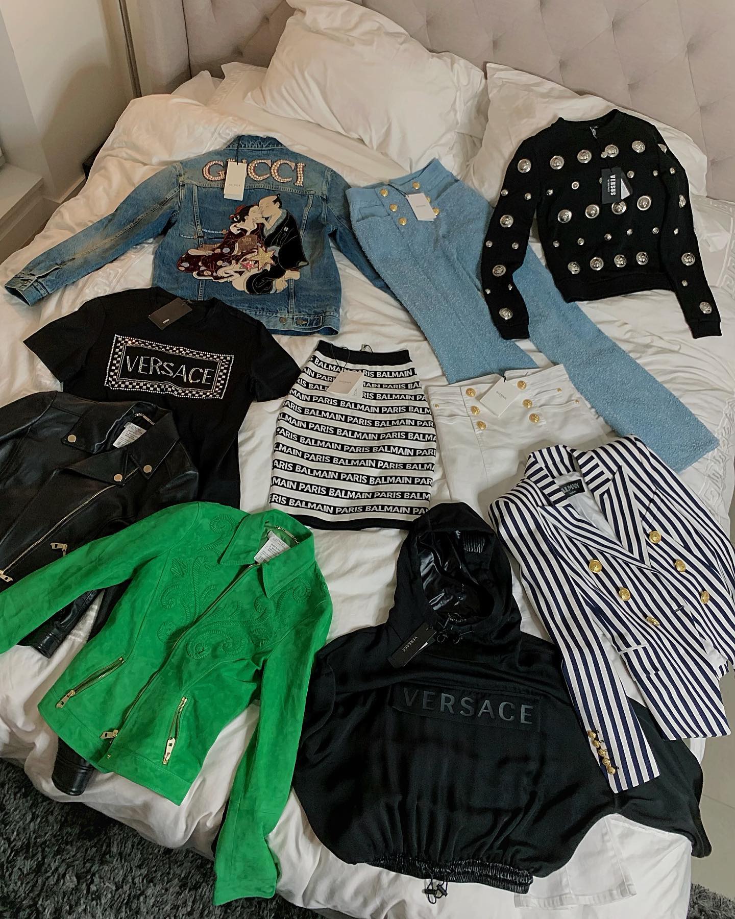 Từ năm 2018 - 2021 là quãng thời gian Meo Meo khoe hàng hiệu ngập tràn