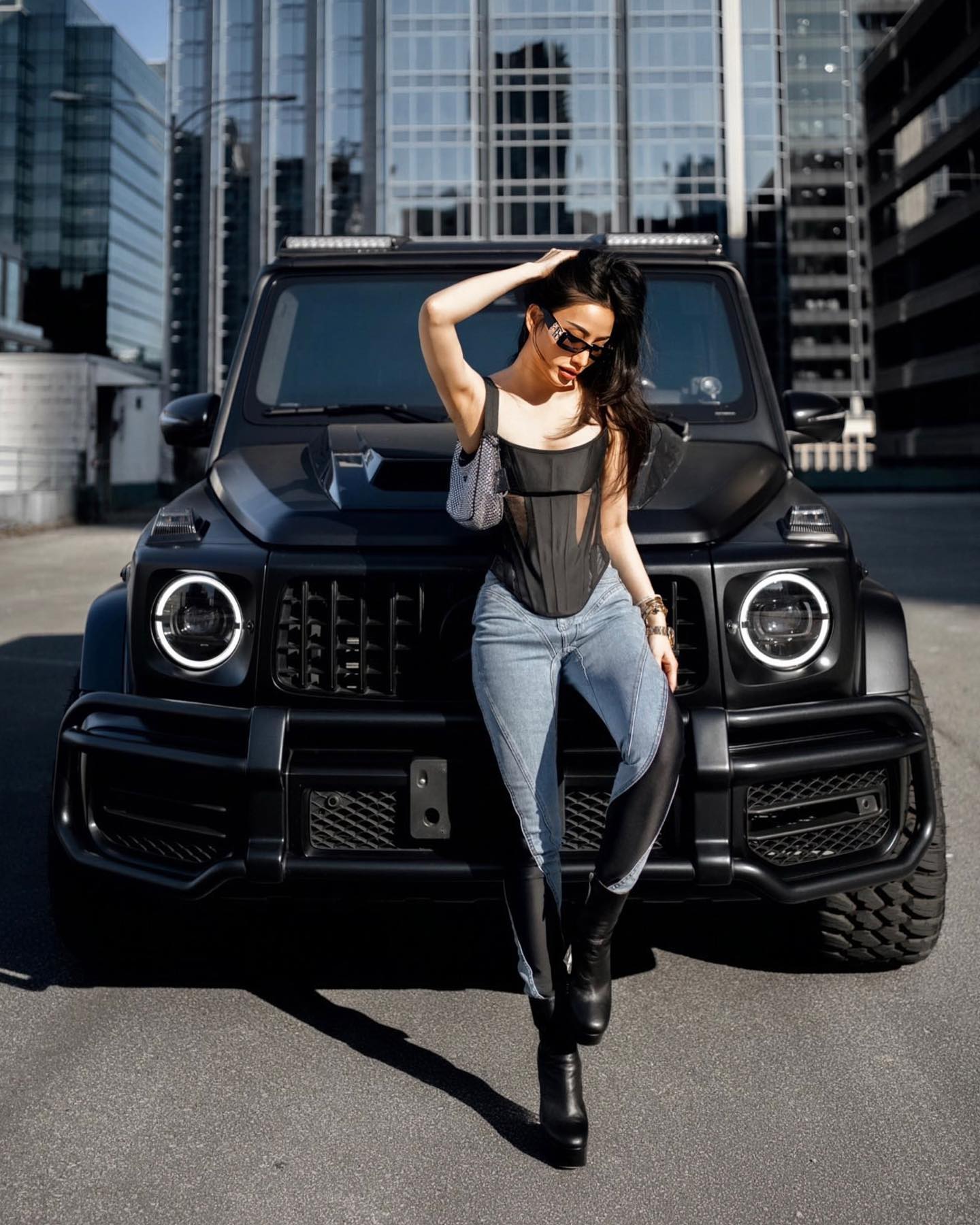 Meo Meo từng được tặng Mercedes-AMG G63