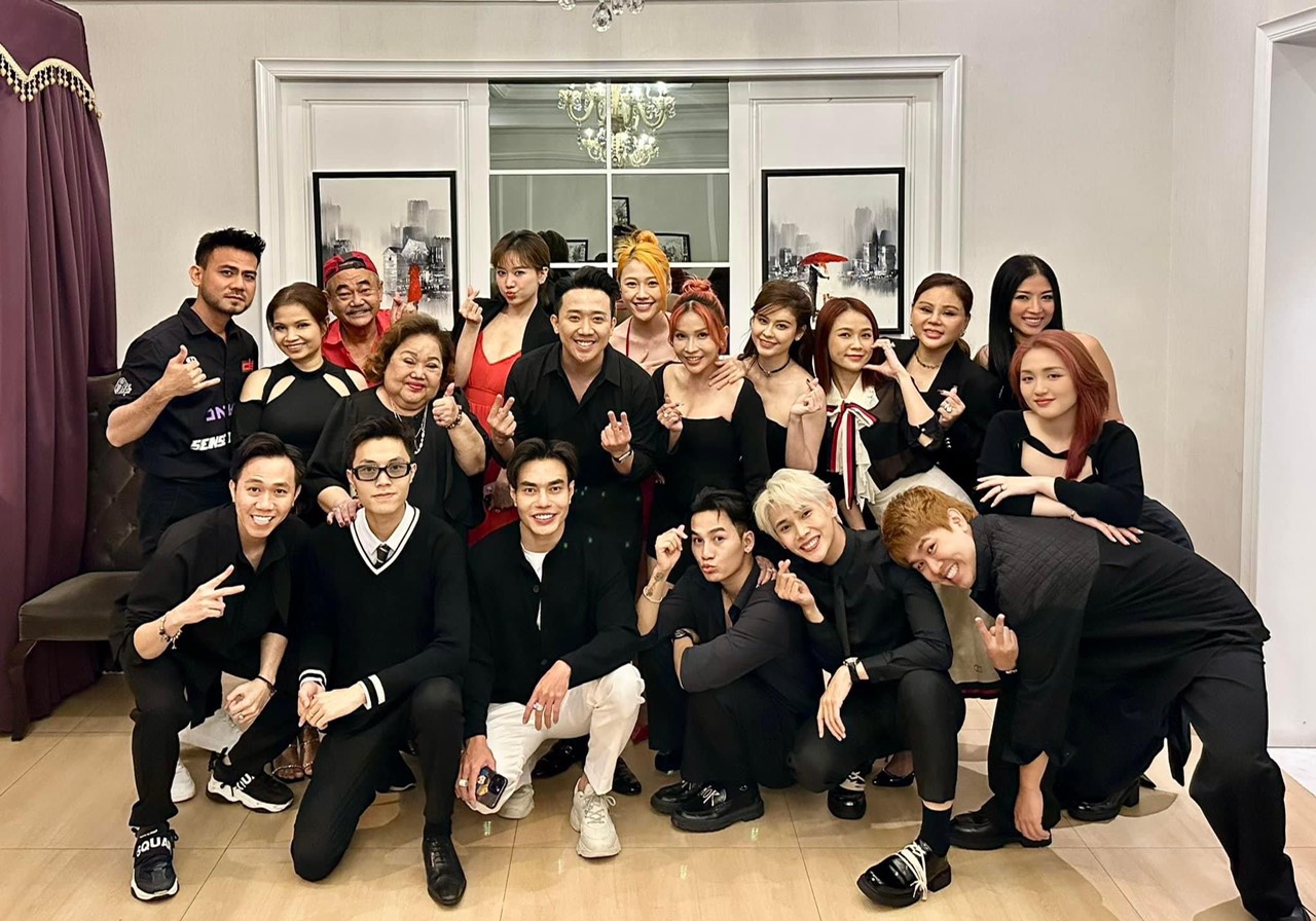 Hội bạn của Trấn Thành có nhiều nghệ sĩ ở đa dạng lĩnh vực, lứa tuổi 