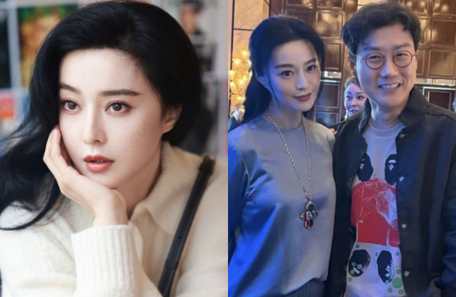 Phạm Băng Băng gây xôn xao khi chủ động tương tác thân mật với đạo diễn Hwang Dong Hyuk. Ảnh: On.