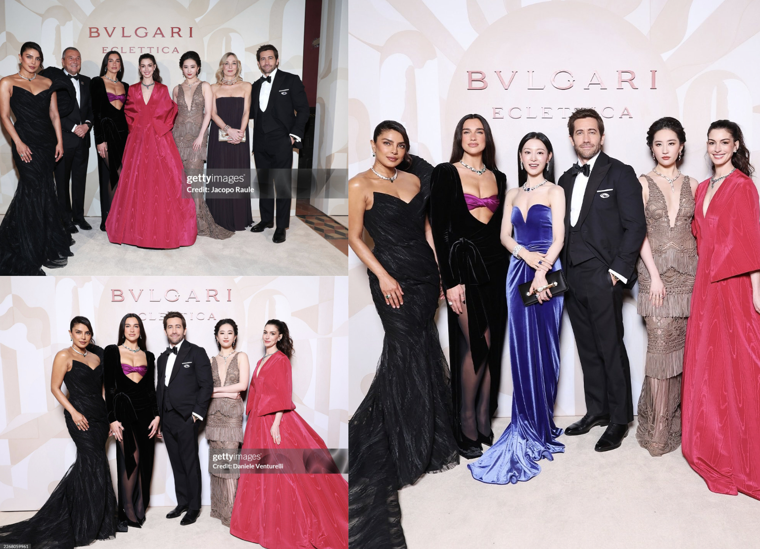 Vị trí center trong các bức ảnh của dàn sao BVLGARI liên tục được thay đổi, tạo nên cuộc bàn tán với các netizen xứ Trung - nền giải trí vốn đặt nặng vấn đề vị thế qua chỗ đứng trong khung hình (Ảnh Instagram).