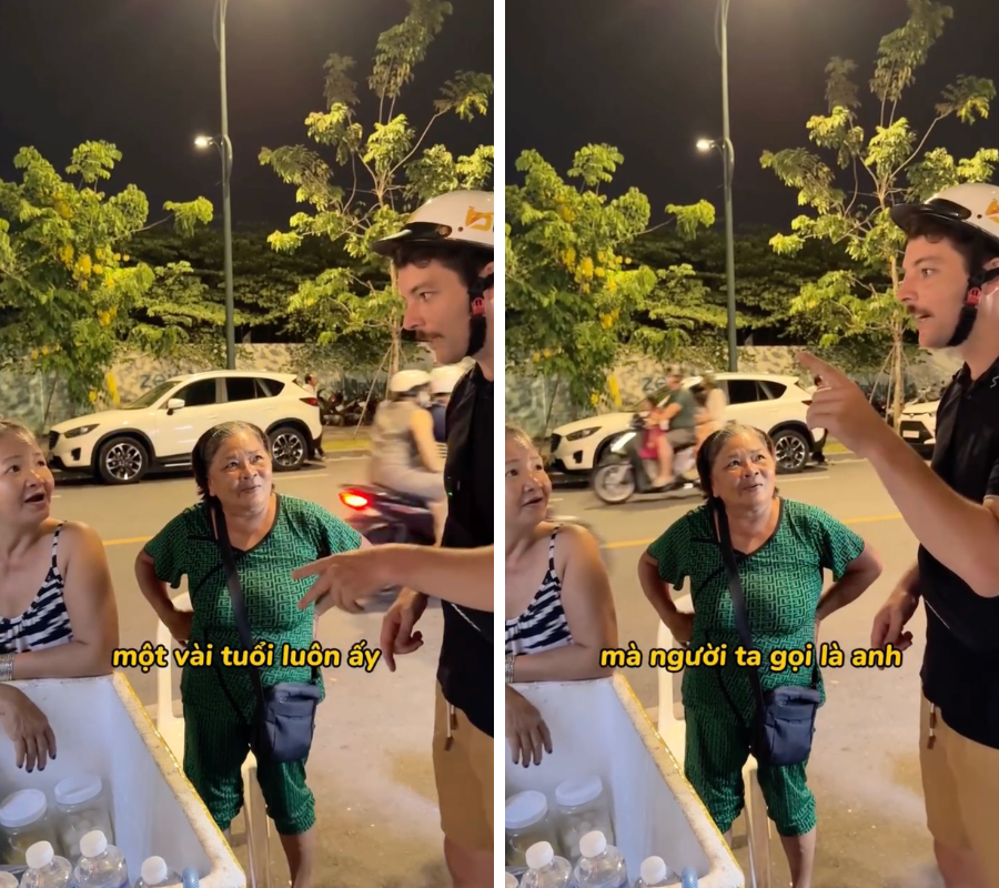 Thỉnh thoảng, nam khách Tây cũng bối rối trong cách xưng hô sao cho lịch sự