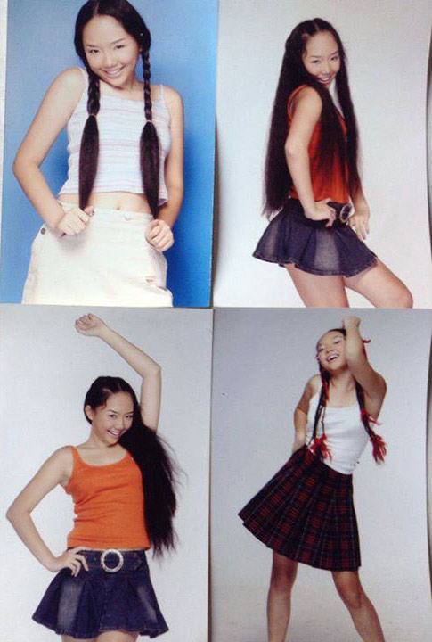 Ảnh cũ thời tuổi teen của Tóc Tiên y như miêu tả của Minh Hằng (Ảnh Internet).