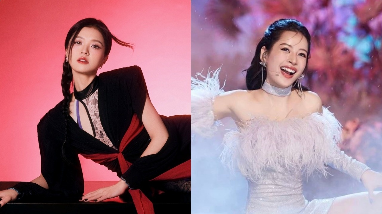 Chi Pu, Suni Hạ Linh là những đại diện Việt Nam từng tham gia sân chơi Đạp Gió Trung Quốc. Ảnh: Weibo.