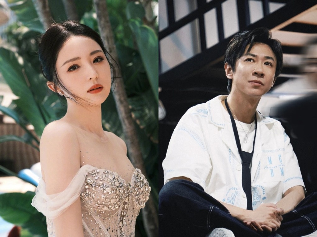 Đổng Tuyền tái hôn với nam diễn viên kém 9 tuổi Trương Duy Y vào tháng 6/2025. Ảnh: Sina. 