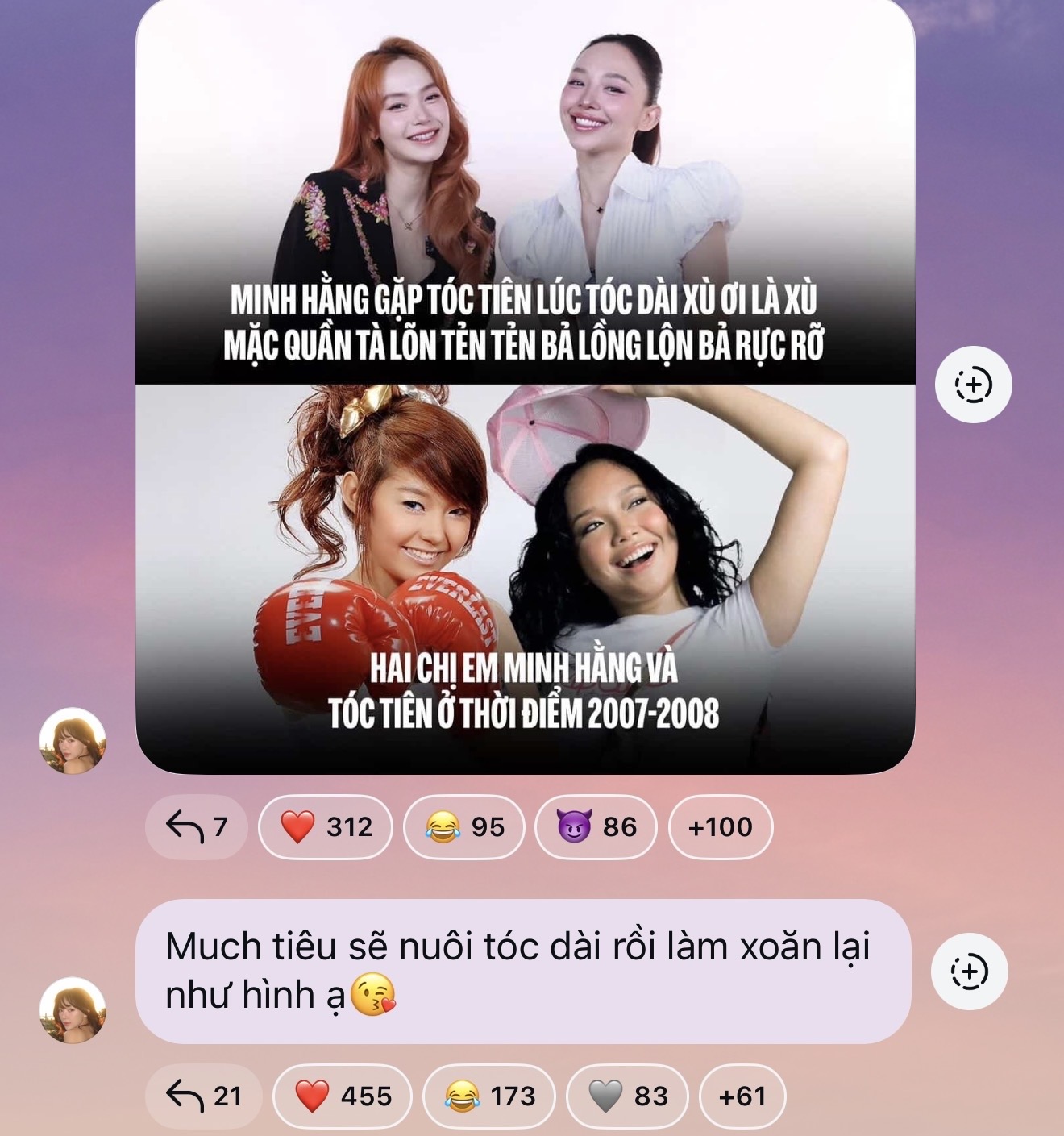 Tóc Tiên lên hẳn mục tiêu mang mái tóc xoăn thương hiệu trở lại (Ảnh IGNV).