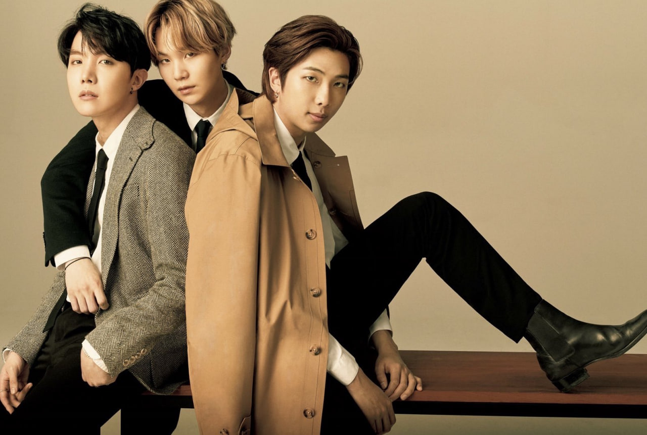 Cùng với RM và J-Hope, SUGA trở thành bộ ba cốt lõi định hình tư duy và màu sắc âm nhạc của BTS (Ảnh: X)