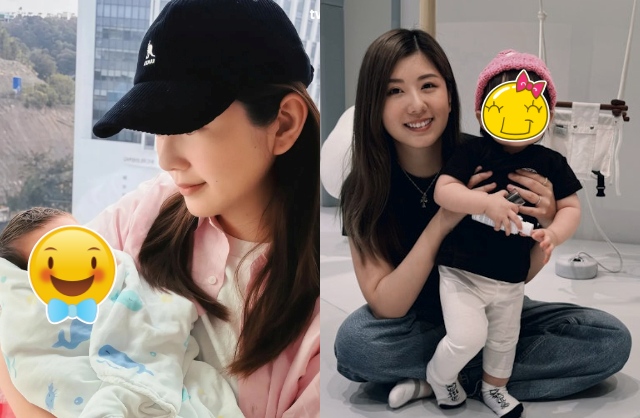 Trong 3 năm, cô đã sinh 2 con: 1 gái, 1 trai. Ảnh: On. 