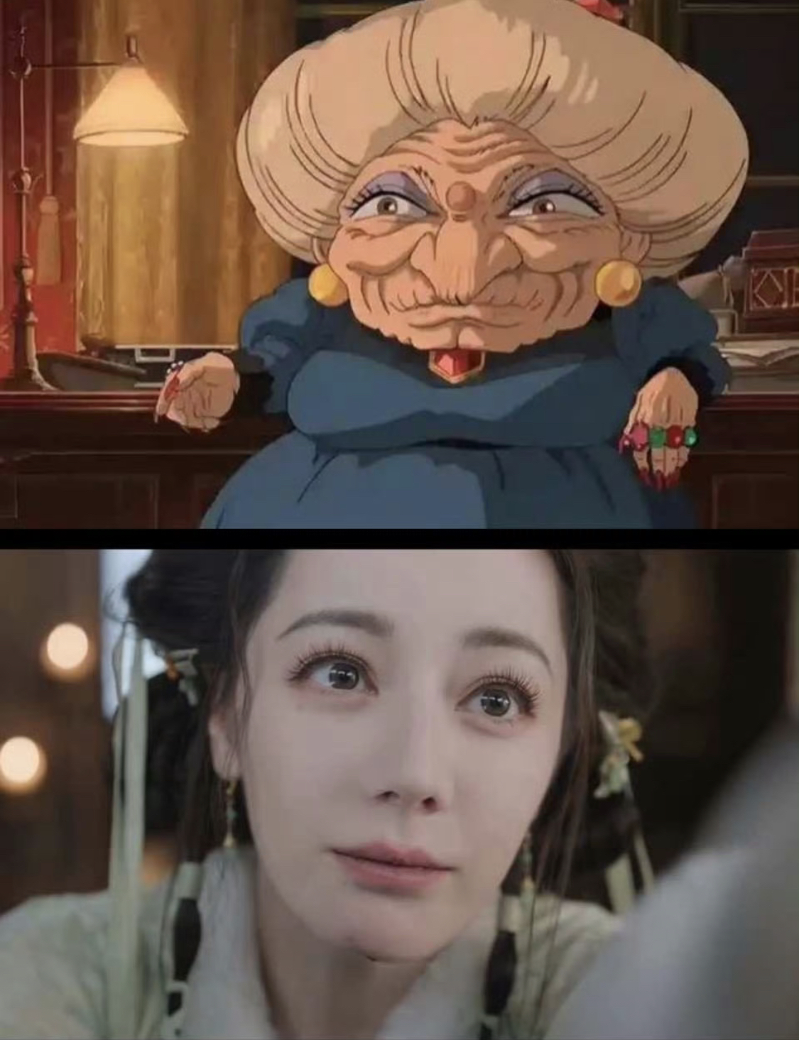 Gương mặt đáng sợ của Địch Lệ Nhiệt Ba