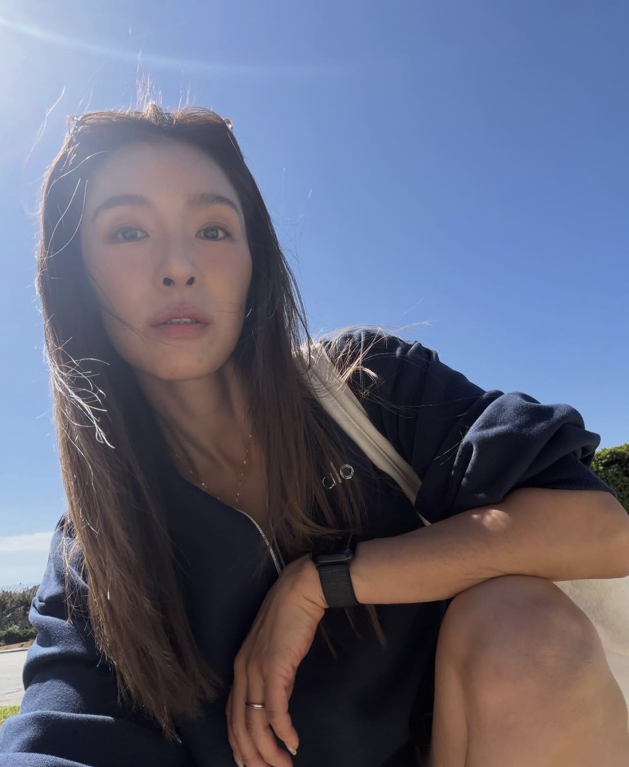 Nhan sắc trẻ trung, làn da căng khoẻ của trưởng nhóm After School. (Ảnh: Instagram)