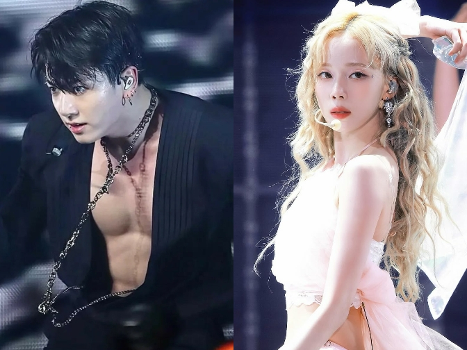 Động thái của Jungkook khiến mối quan hệ giữa anh và Winter (aespa) trở thành chủ đề nóng chiếm sóng mạng xã hội. Ảnh: X. 