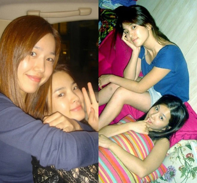Song Hye Kyo - Lee Jin có tình bạn bền chặt đáng ngưỡng mộ đã kéo dài được 30 năm. Được biết, 2 nữ diễn viên là bạn thân ngay từ khi còn học chung dưới mái trường cấp 3 Eunkwang. 2 người đẹp học chung lớp, từng là cặp hot girl có tiếng tại ngôi trường này. Ảnh: Naver