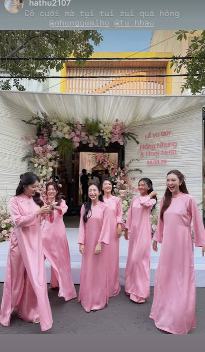 Đám hỏi của Nhung Gumiho - Andiez Nam Trương: Chú rể rưng rưng xúc động, dàn phù dâu - phù rể quá xịn!