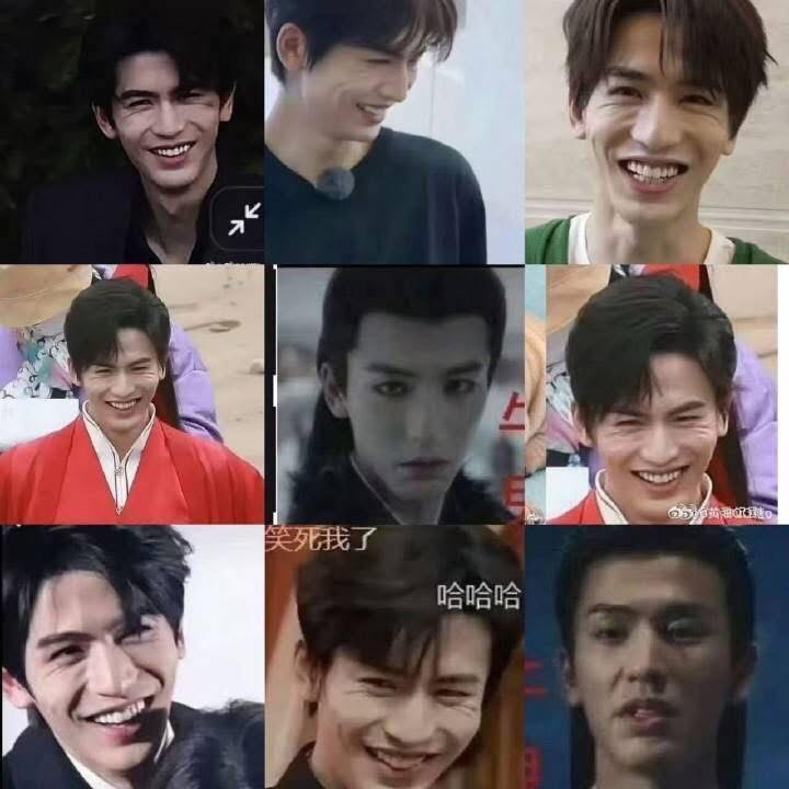 Những bức ảnh bóc trần vẻ ngoài của nam diễn viên sinh năm 1997 (Ảnh: Weibo).