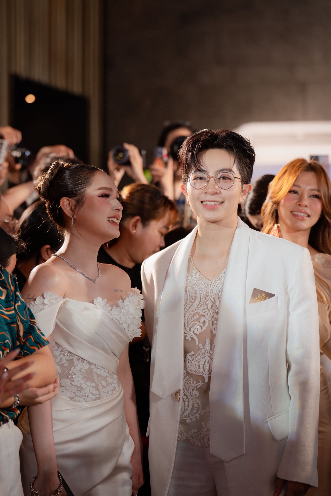 Thực chất đây là outfit mà cả hai xuất hiện trong một sự kiện